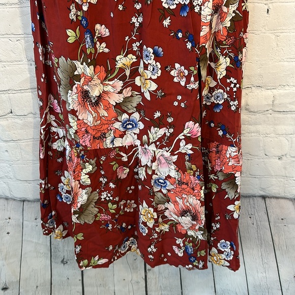 Lulus beautiful flowered maxi dress - Picture 3 of 10